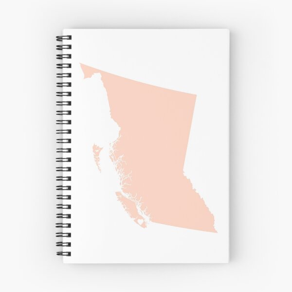 Item preview, British Columbia Love in Peach designed and sold by Maren Misner.