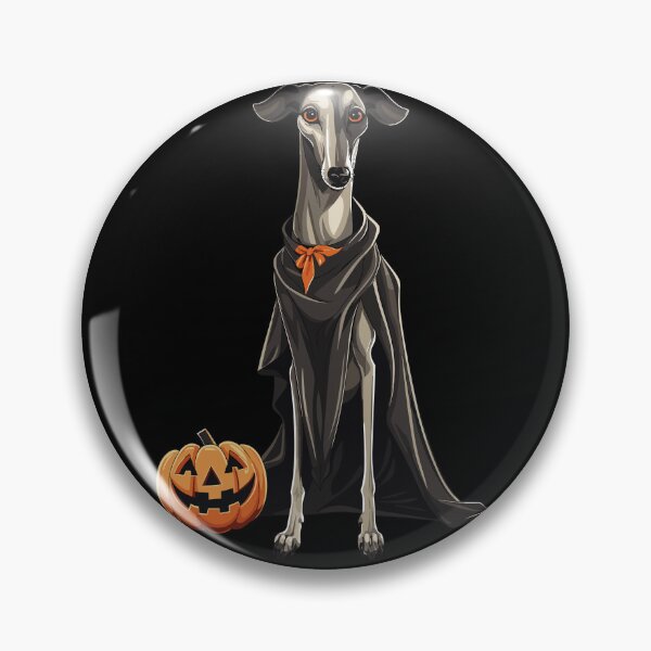 Artikelvorschau, Halloween Galgo Espanol Windhund Spanisch entworfen und verkauft von PiggyBoxer.