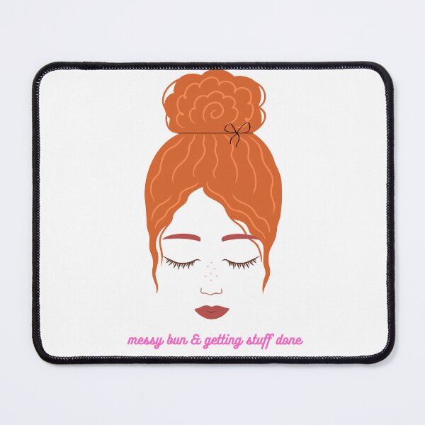 Item preview, Messy Bun, Getting Stuff Done! Pink! designed and sold by ChaosTees.