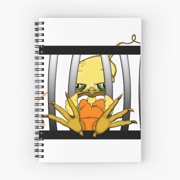Item preview, Grumpy Chicken Prisoner designed and sold by ArtAastrup  by Marianne Aastrup.