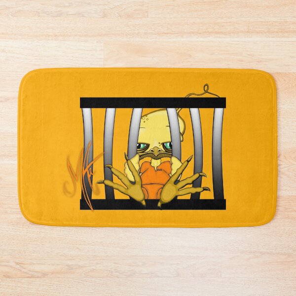 Item preview, Grumpy Chicken Prisoner designed and sold by ArtAastrup  by Marianne Aastrup.