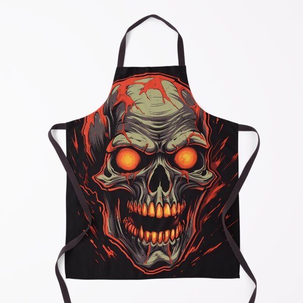Item preview, “Terrifying Skull Design with a Retro Look” designed and sold by Art-Vortex-fr.