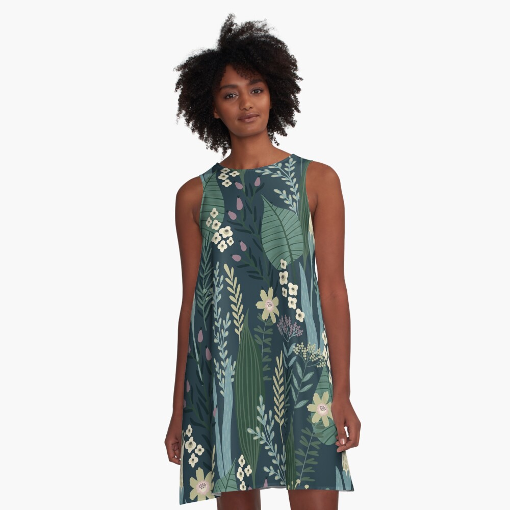 Item preview, A-Line Dress designed and sold by BunnyThePainter.