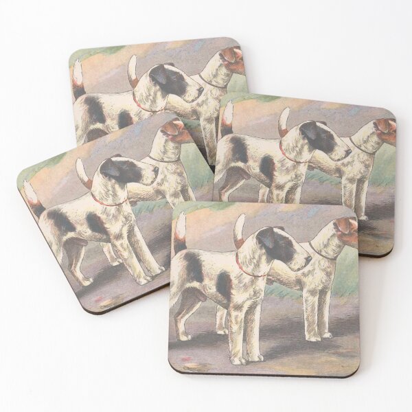 Item preview, Castellan F Fox Terriers 1 designed and sold by will-o-wares.