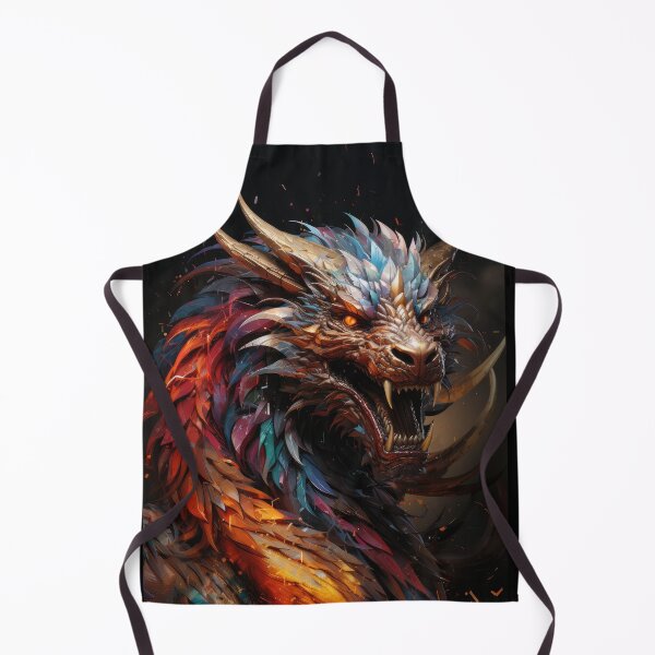 Item preview, Fierce Rainbow Serpent: Majestic Dragon Artwork designed and sold by NevernotmeUK.