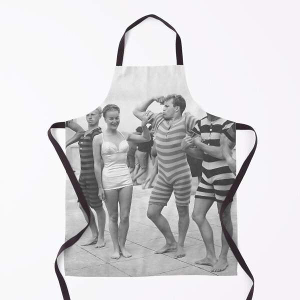 Item preview, Men Flexing Muscles, Funny Black and White Vintage Photo designed and sold by modernretro.