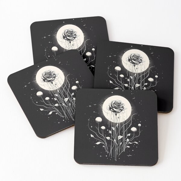 Item preview, “The Art of the Rose in Black and White” designed and sold by Art-Vortex-fr.