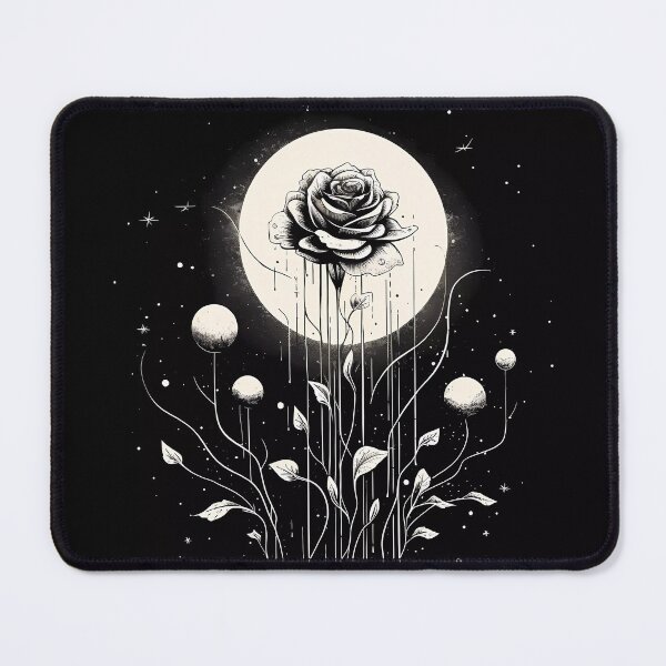 Item preview, “The Art of the Rose in Black and White” designed and sold by Art-Vortex-fr.