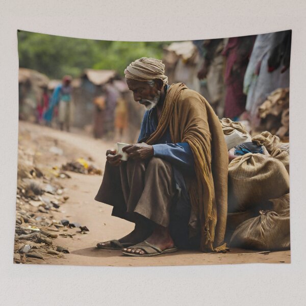 Item preview, The Beggar designed and sold by PictureNZ.