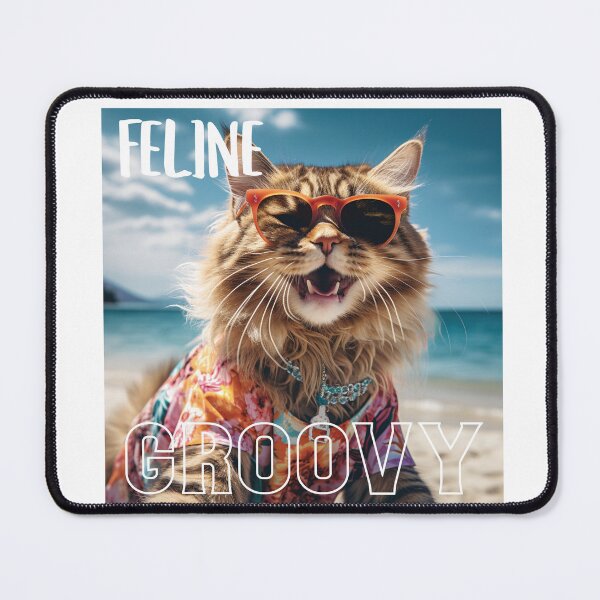 Item preview, Feline Groovy designed and sold by Gadaboutees.