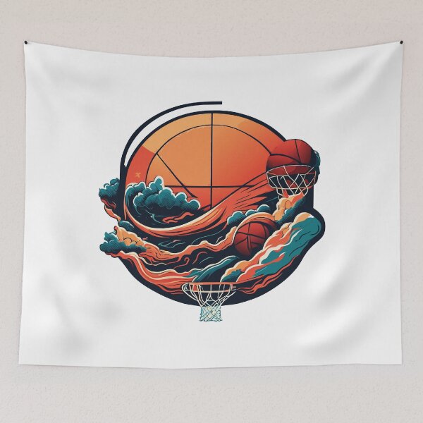 Item preview, Tough on the Court, Free in Style: Full of Basketball Passion designed and sold by UncleBison.