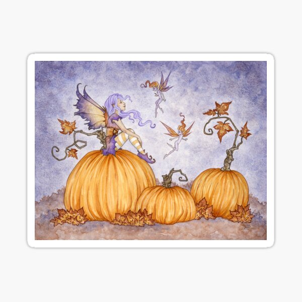 Item preview, Pumpkin Magick designed and sold by AmyBrownArt.