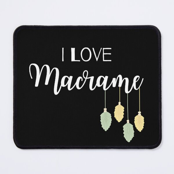 Item preview, I love Macrame designed and sold by AAcrew.