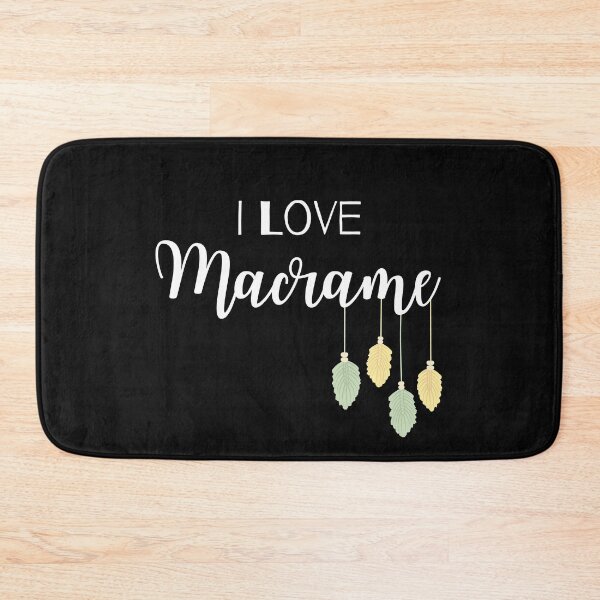 Item preview, I love Macrame designed and sold by AAcrew.