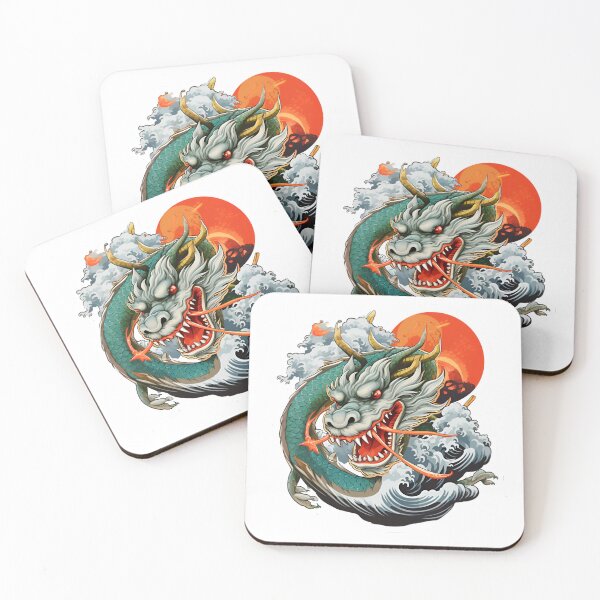 Item preview, Great Wave Of Dragon designed and sold by World Of  Designs.