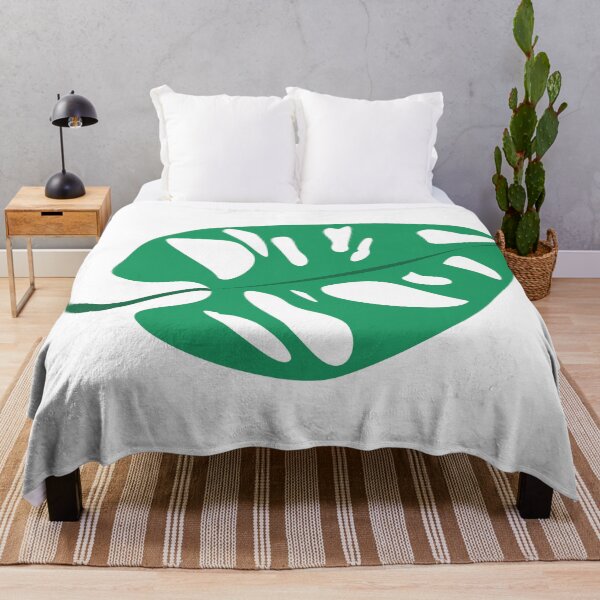 Item preview, Monstera adansonii houseplant leaf designed and sold by ModernAndFunky.