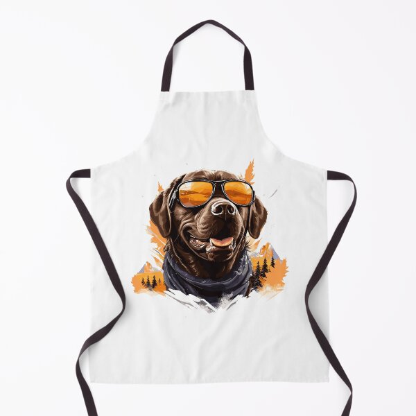 Item preview, Mountain Magic: Chocolate Labrador's Halloween Ski Adventure Tee designed and sold by Moisky Patterns.