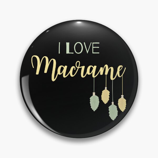 Item preview, I love Macrame designed and sold by AAcrew.