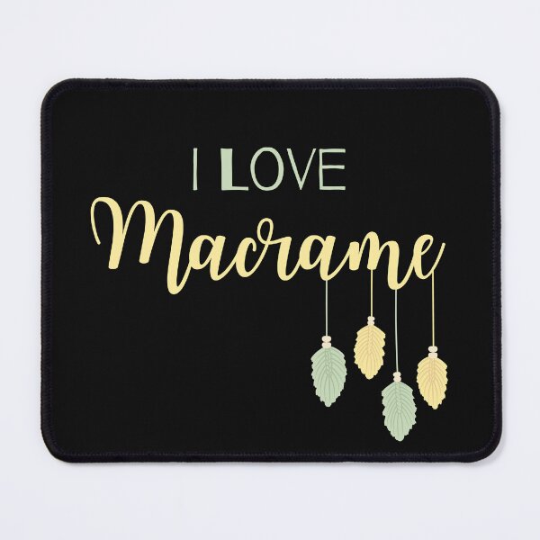 Item preview, I love Macrame designed and sold by AAcrew.
