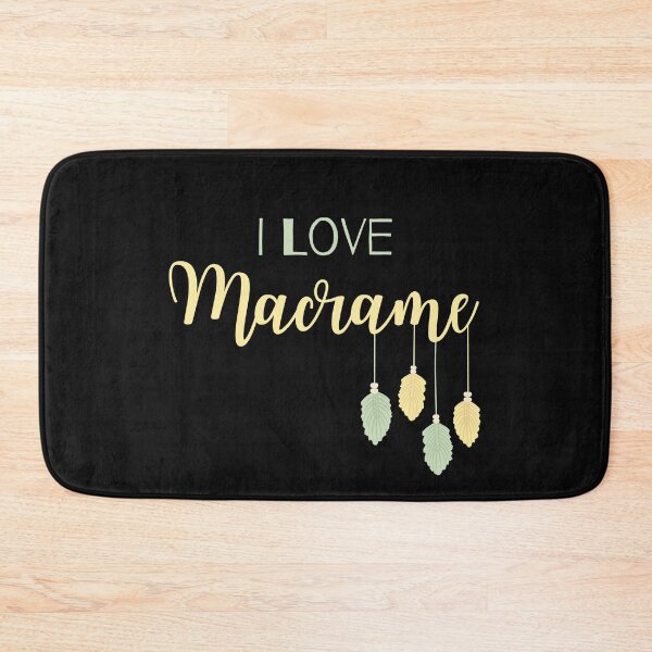 Item preview, I love Macrame designed and sold by AAcrew.