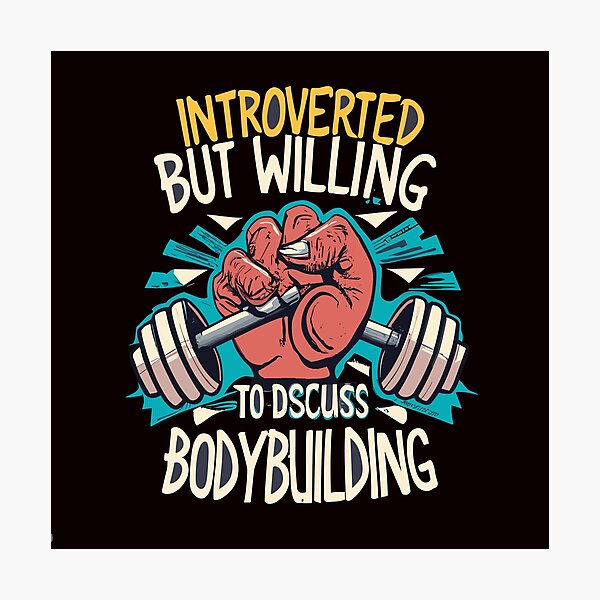 Bodybuilding Introverted but willing to discuss Bodybuilding, Bodybuilding  Gifts, Workout Bodybuilding Bodybuilder | Sticker