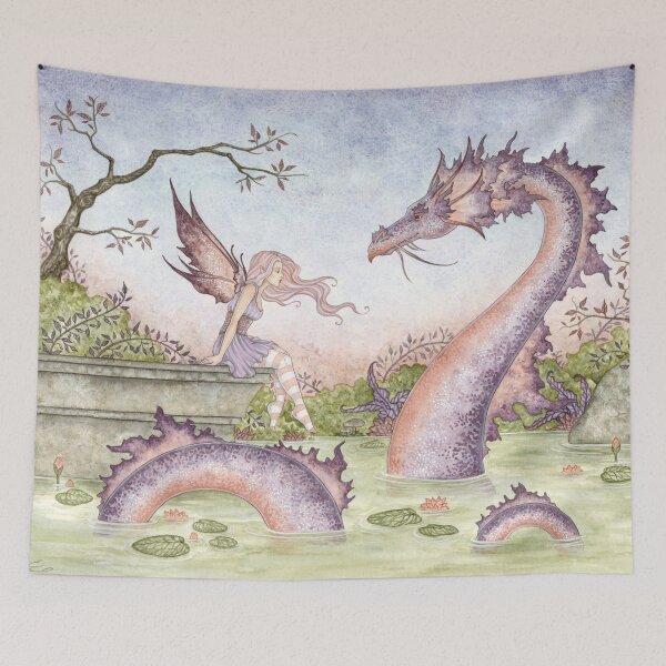 Item preview, The Summer Pond designed and sold by AmyBrownArt.