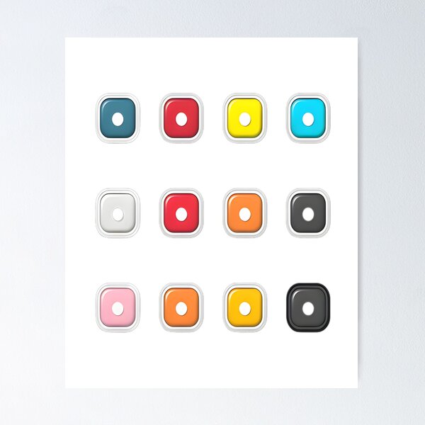 Item preview, Colorful Button Collection designed and sold by alaa-mously.