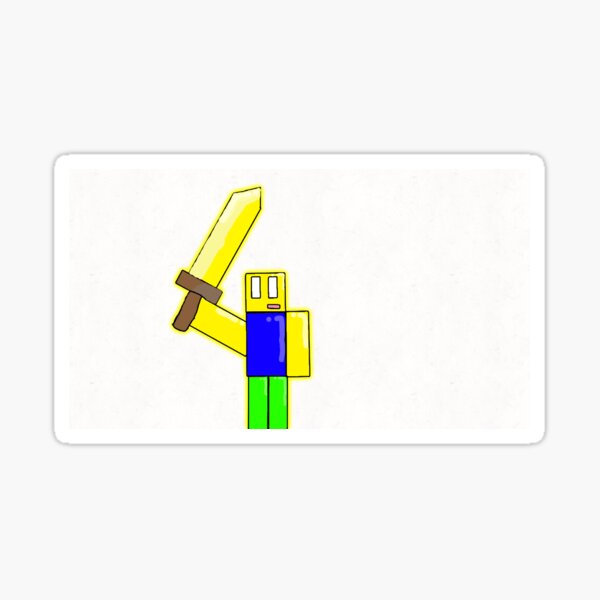 Roblox Noob Sticker - Roblox Noob Fire - Discover & Share GIFs