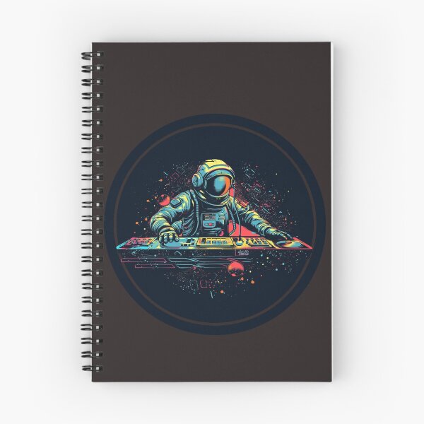 Artikelvorschau, Premium Splash Art Circle Weltraum Astronaut Rave Musik Halloween Geschenk entworfen und verkauft von 138Technology.
