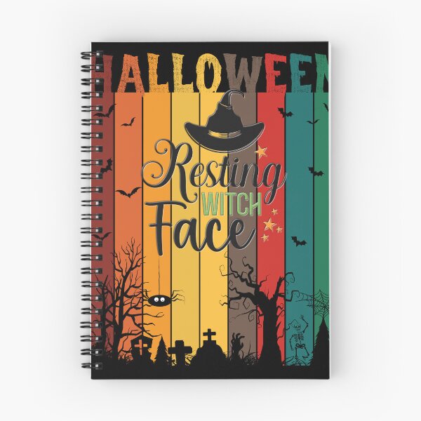 Item preview, Halloween, Resting Witch Face, Colorfull Sunset designed and sold by Sunmoonlove.