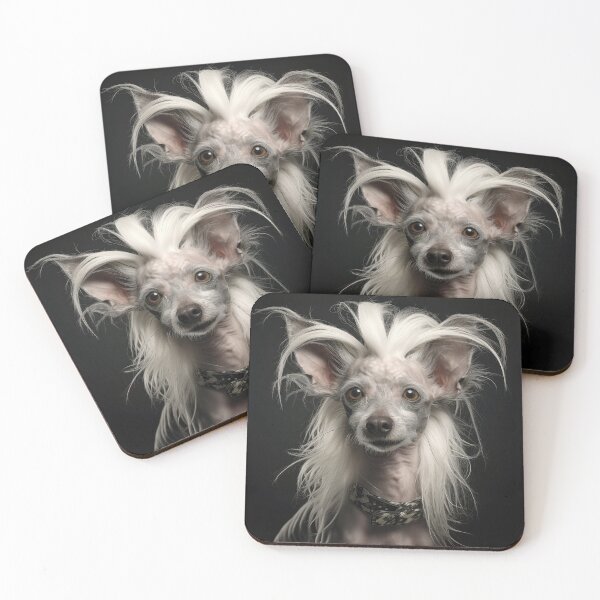 Item preview, Chinese Crested Dog 01 designed and sold by Elisabeth Lucas.