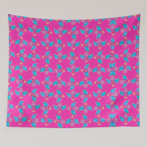 Item preview, Sketchy Creatures Colorful Pattern designed and sold by DFLC Prints.