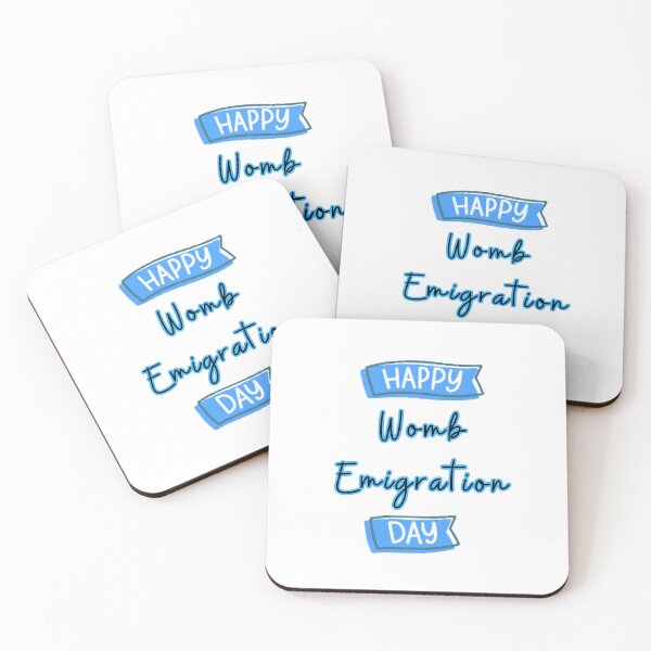 Item preview, Happy Womb Emigration Day! funny birthday wishes funny birthday quotes designed and sold by Renovapring ⭐⭐⭐⭐⭐.
