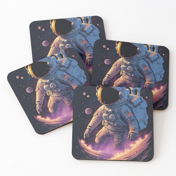 Item preview, Astronaut lost in galaxy designed and sold by Anonymusakash.