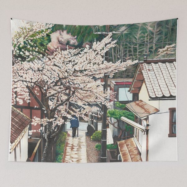 Item preview, Passing by Cherry Blossoms designed and sold by ErinNicholls.