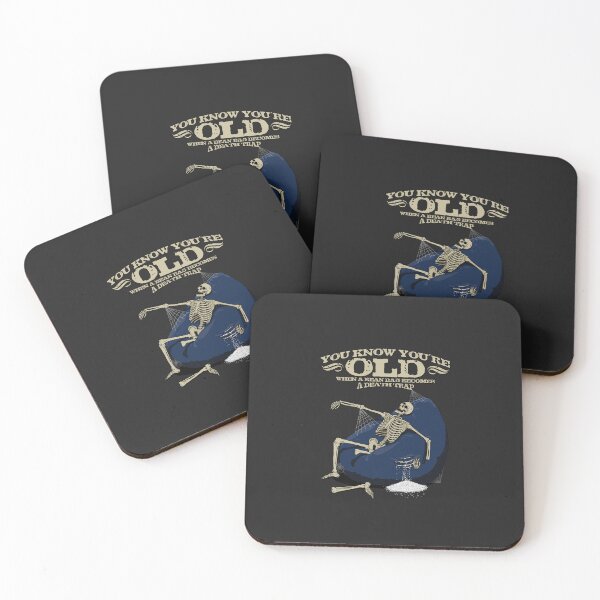 Item preview, You know you're old when... designed and sold by RevolutionGFX.