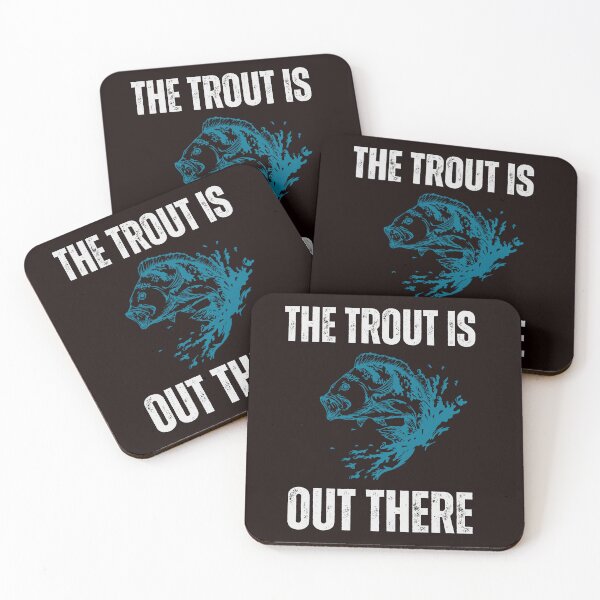 Item preview, The Trout is Out There designed and sold by rawaart1.