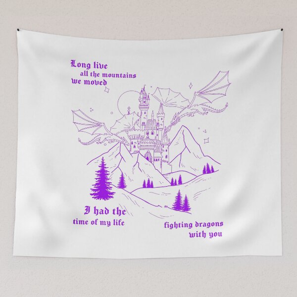 Item preview, Taylor Swift Long Live - Dragons (Purple Version) designed and sold by MBach528.