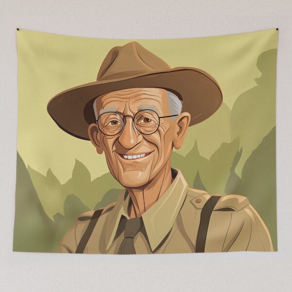 Item preview, Aldo Leopold | cute style designed and sold by ComicsFactory.