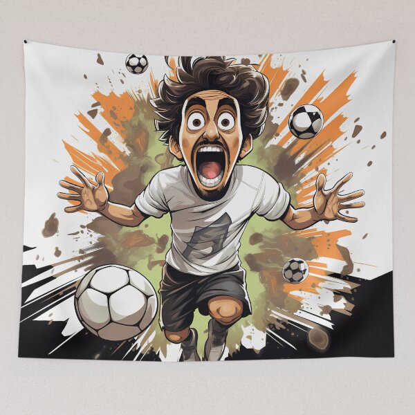 Item preview, “Caricatural Soccer” designed and sold by Art-Vortex-fr.