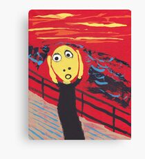 Le Cri - The Scream Canvas Print