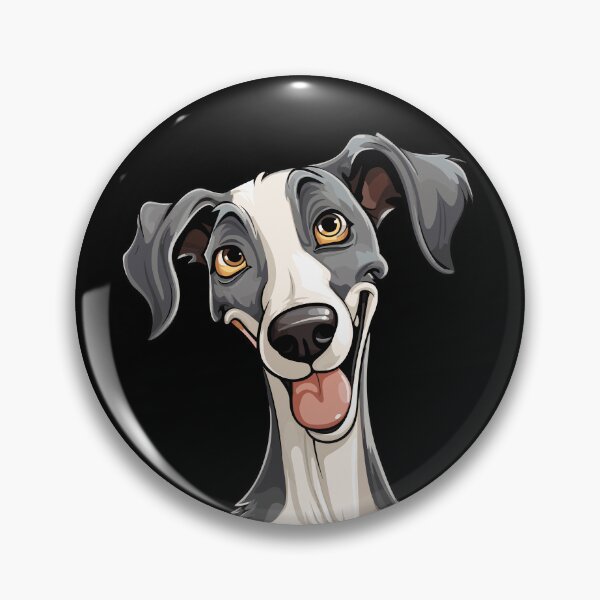 Artikelvorschau, Cartoon Galgo Espanol Windhund Spanisch entworfen und verkauft von PiggyBoxer.