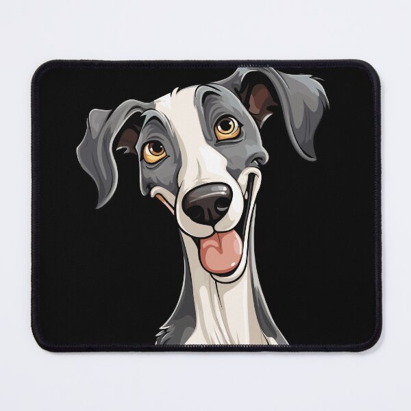 Item preview, Cartoon Galgo Espanol Greyhound Spanish designed and sold by PiggyBoxer.