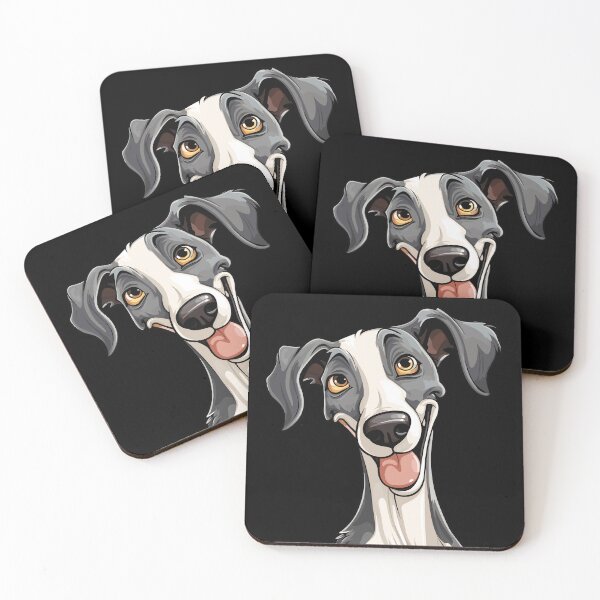 Artikelvorschau, Cartoon Galgo Espanol Windhund Spanisch entworfen und verkauft von PiggyBoxer.