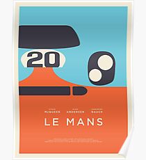 Le Mans Movie Gulf - Grundriss Layout C Poster