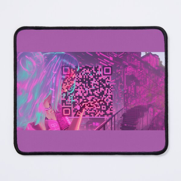 Item preview, Blade runner qr code art rickroll designed and sold by QrGuy.