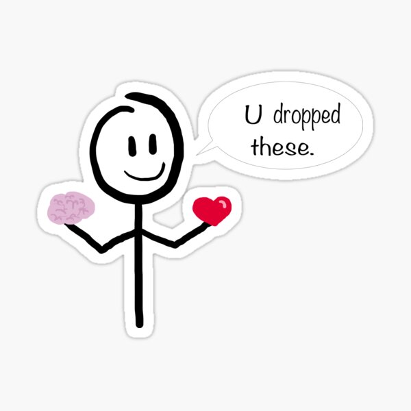 stickman #love #happiness #meme - Heart, HD Png Download - kindpng