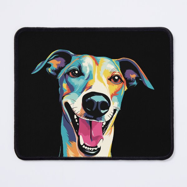 Item preview, Colorful Cartoon Galgo Espanol Greyhound Spanish designed and sold by PiggyBoxer.