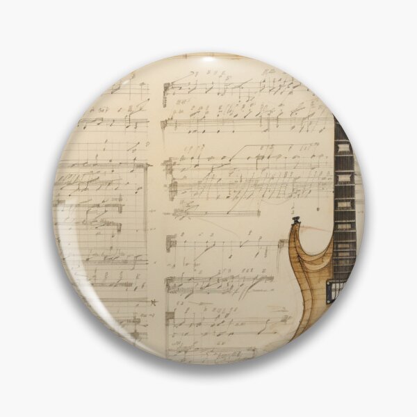 Item preview, Musical Notes and Guitar designed and sold by alaa-mously.