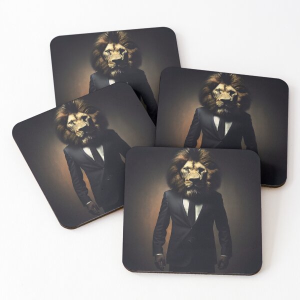Item preview, Business Lion Means Business designed and sold by GokaiRedbubble.